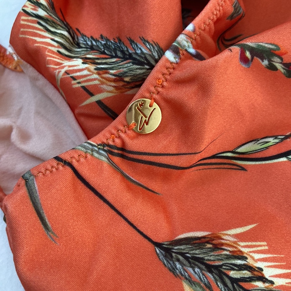 NWT Salinas Floral One-Piece - Picture 6 of 9